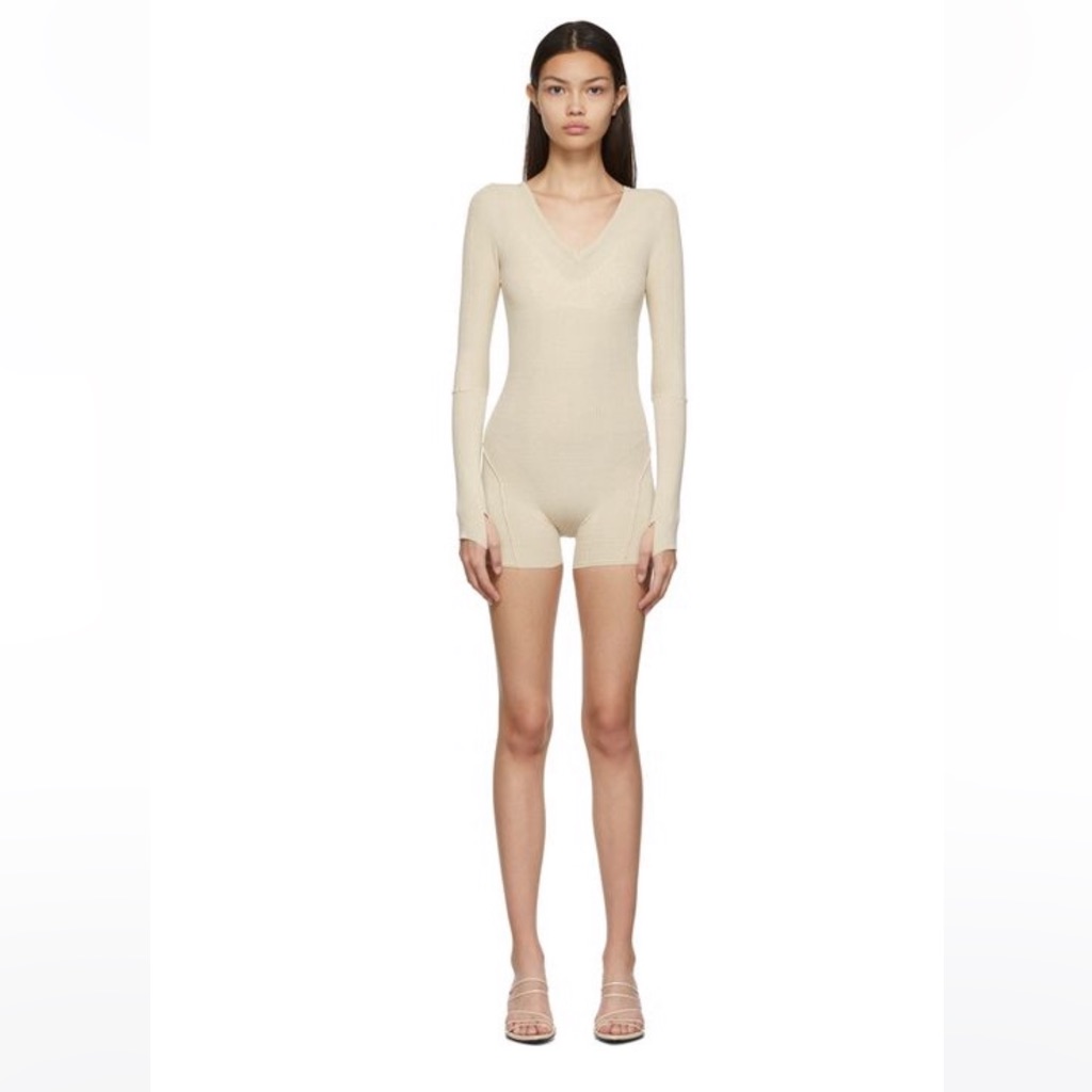 Jacquemus Beige 'La Combinaison Cielo' Jumpsuit